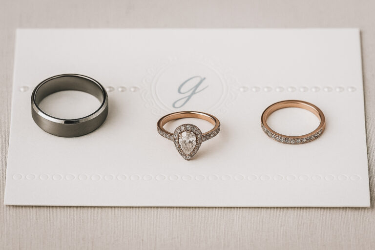 Wedding rings.
