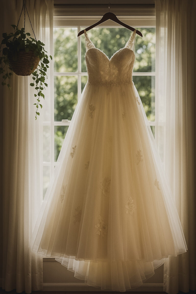 Wedding dress.